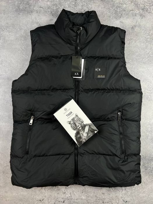 Homme Armani Gilet Noir 38