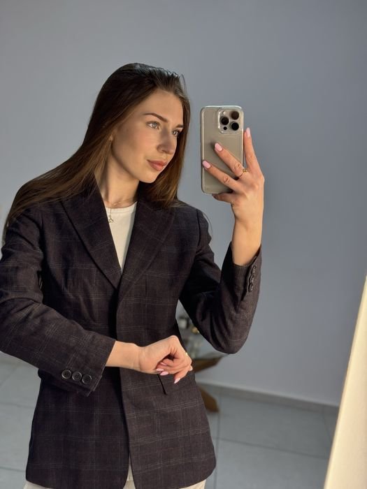 Women Iceberg Blazer Vintage Wool 36