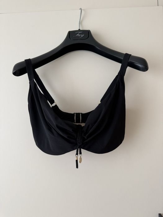 Femme Chantelle Haut de Bikini Noir Tissu S