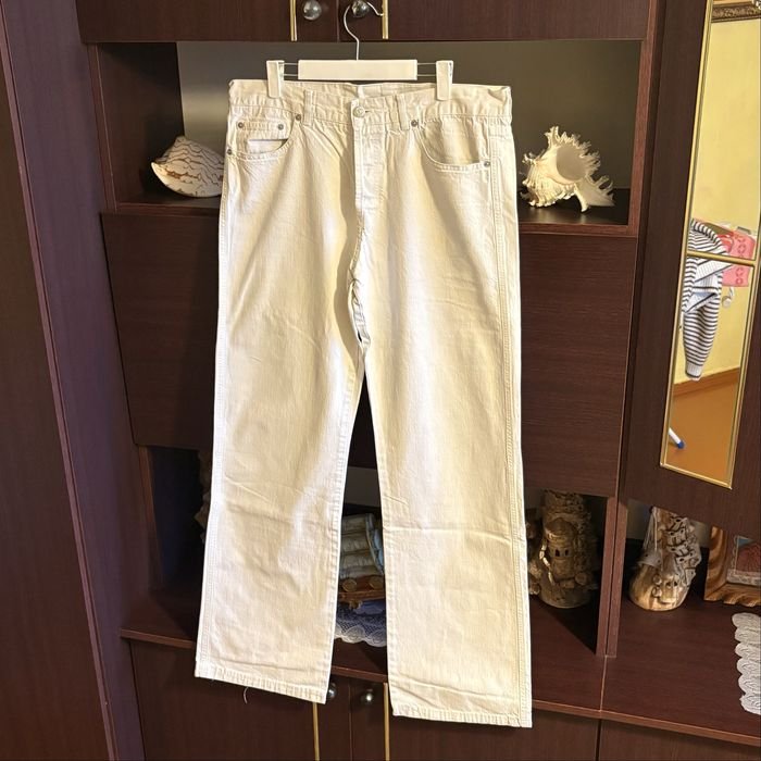 Мужские Jil Sander Джинсы Экрю Джинс 36-38