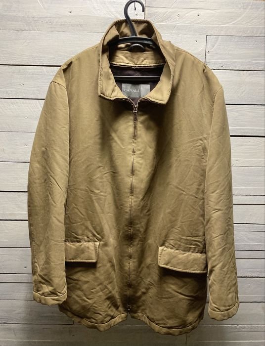 Uomo Canali Giacca Marrone L-XL