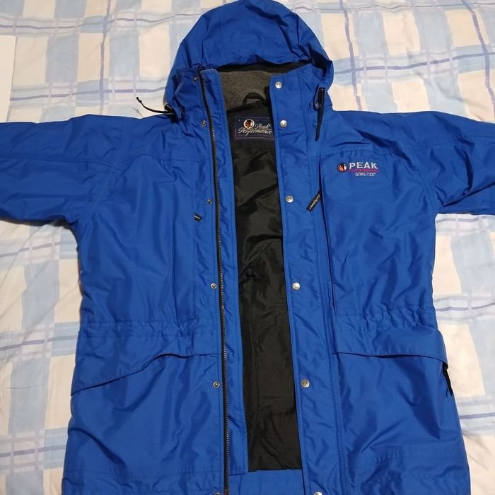 Мужской Peak Performance Куртка Тёмно-синий 42