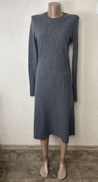 Женское Bottega Veneta Платье Серое 36