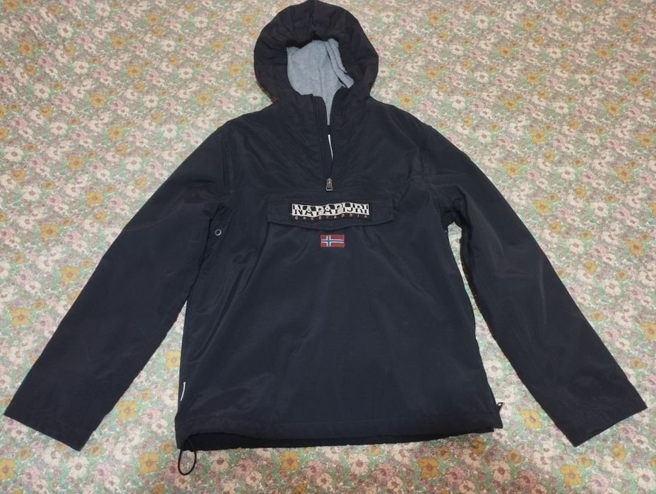 Мужской Napapijri Анорак Чёрный 14/162