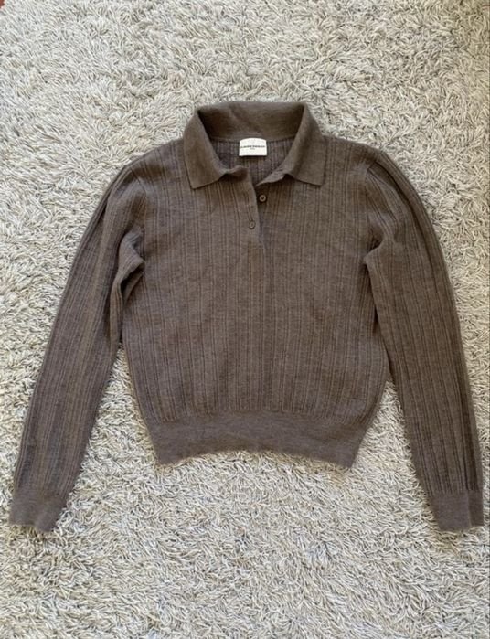 Damen Claudie Pierlot Pullover Braun Wolle L