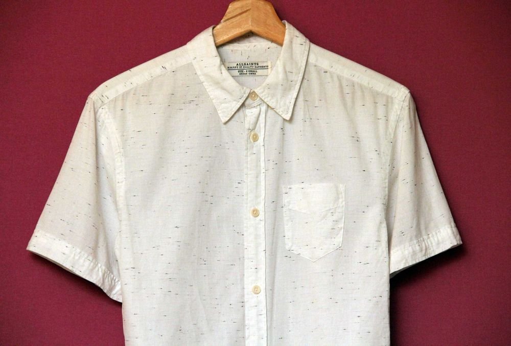Men AllSaints Shirt White M