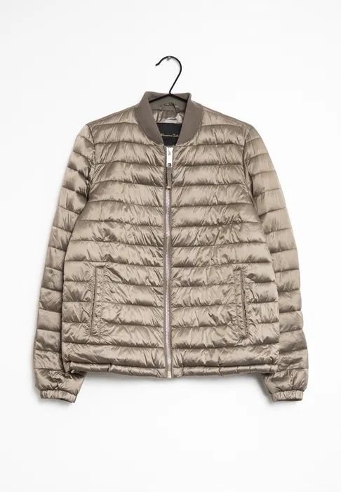Donna Massimo Dutti Bomber Beige 38