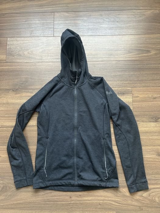 Damen Rab Thermo-Oberteil Schwarz Material S