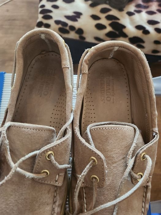 Uomo Sebago Stivali Marrone Suede 43