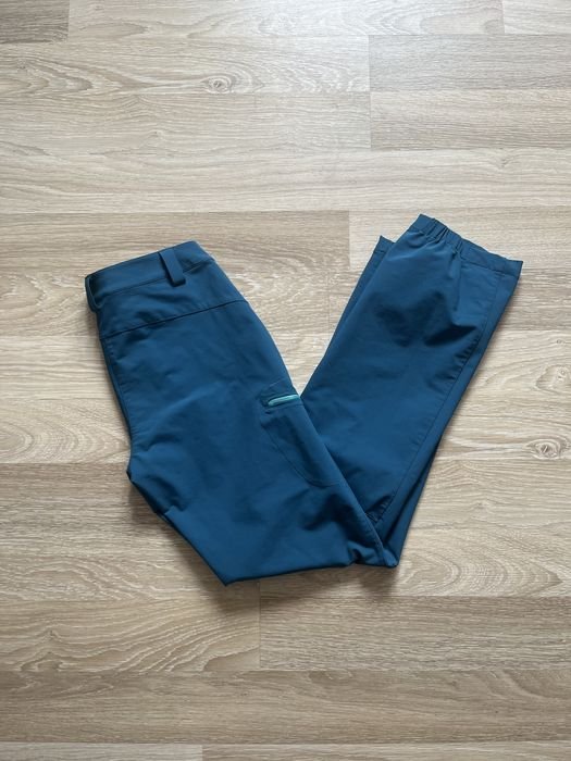 Homme Mammut Pantalons Bleu Extérieur 36