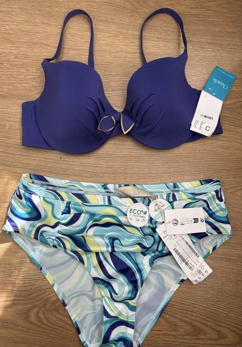 Femme Chantelle Bikini Noir Neuf 85C M