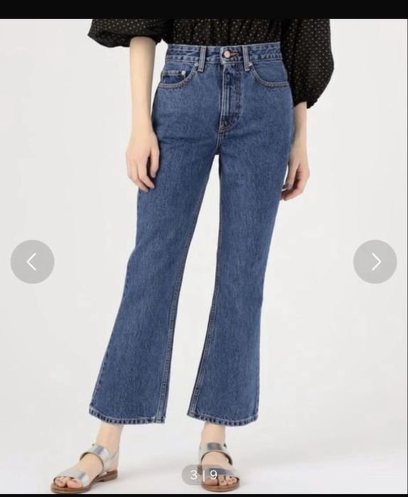 Donna Ganni Jeans Blu Navy 29