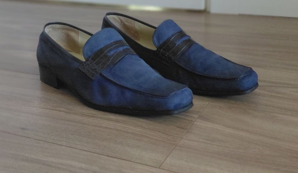 Herren Artioli Slipper Blau 11