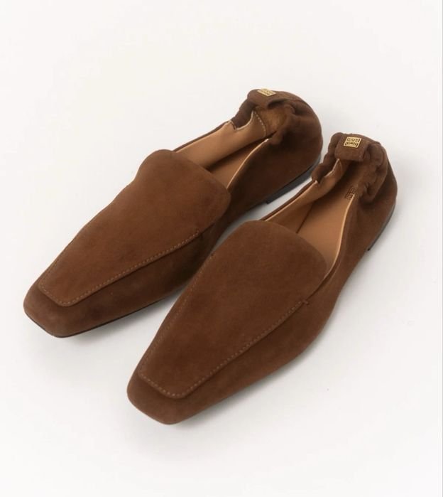 Femme Toteme The Travel Mocassins Marron Suède