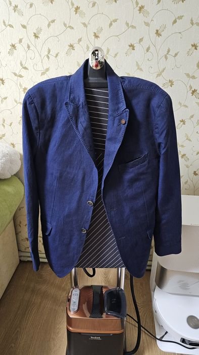 Homme Massimo Dutti Blazer Bleu Marine 40