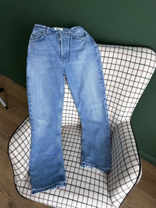 Женские Agolde Джинсы Темно-синие 25