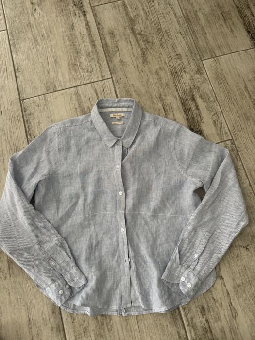 Femme Barbour Chemise Bleue 38