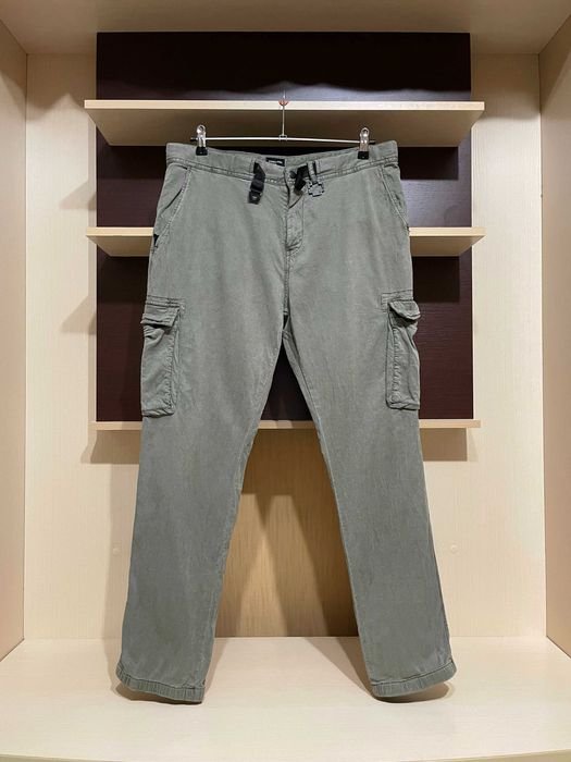 Мужской Strellson Штаны Хаки Хлопок 32