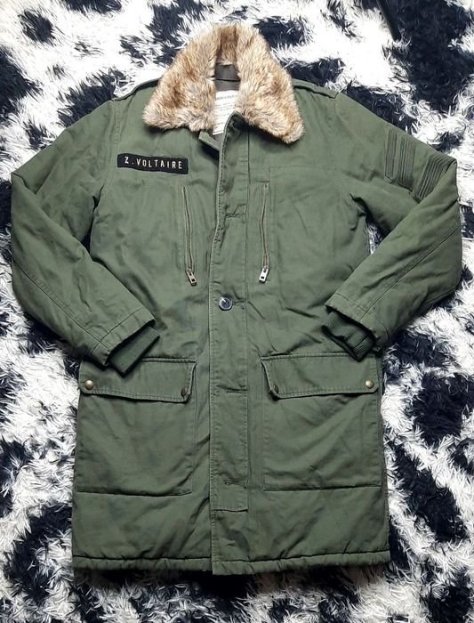 Мужской Zadig Voltaire Парка Хаки 36