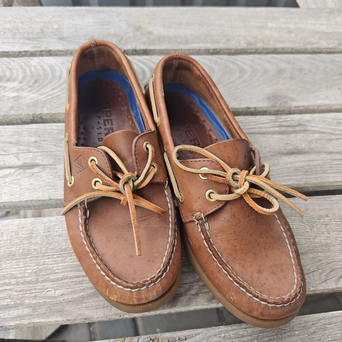 Мужской Sperry Мокасины Коричневый Натуральная