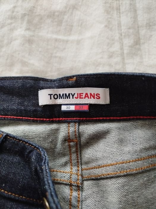 Uomo Jeans Blu Navy Denim 30