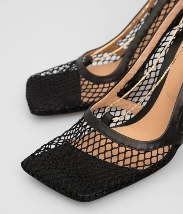 Женские Bottega Veneta Туфли-човники Чёрные 40