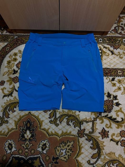 Uomo Salewa Shorts Blu Navy Altro Materiale 36