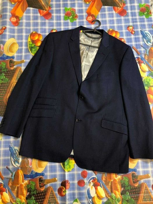 Мужской Aquascutum London Пиджак Тёмно-синий