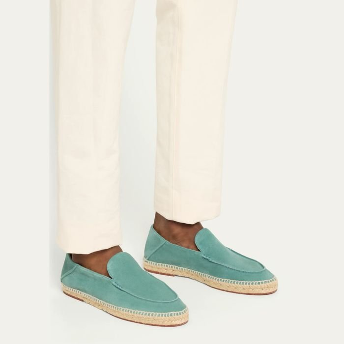 Herren Loro Piana Slipper Wildleder 44
