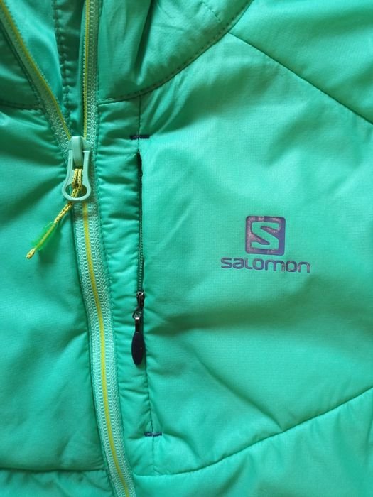 Women Salomon Jacket Green 36