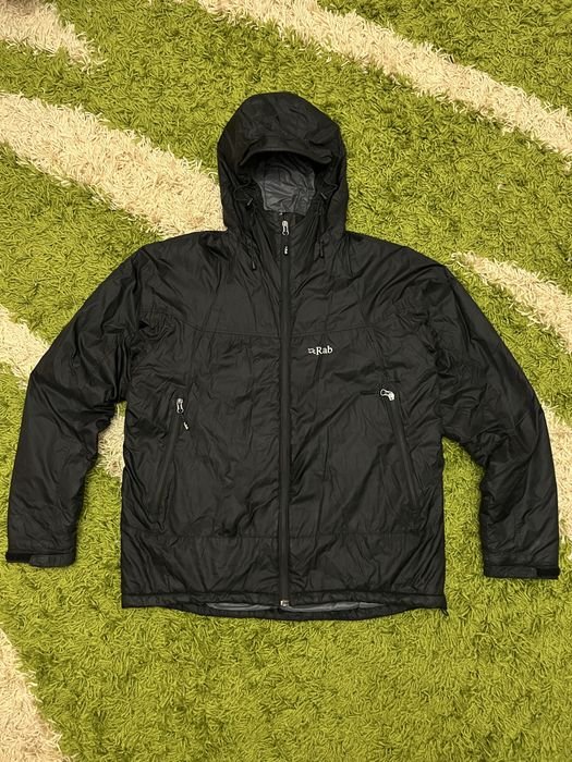 Herren Rab Jacke Schwarz 42