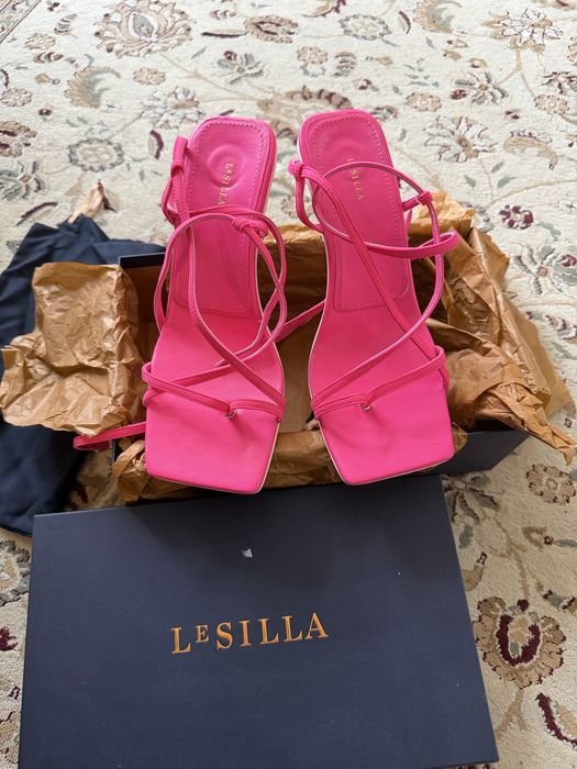 Women Le Silla Heels Pink 38.5