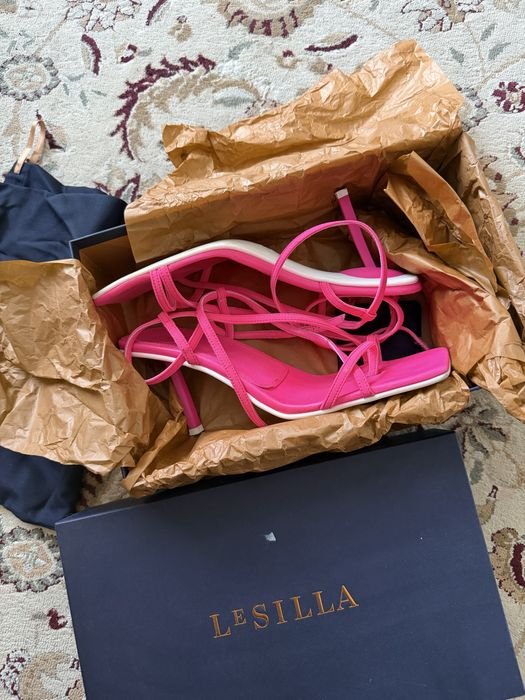 Women Le Silla Heels Pink 38.5