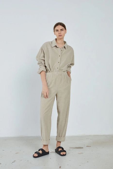 Мужские American Vintage Штаны Бежевый