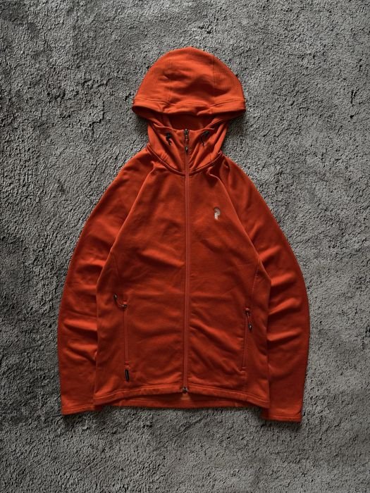 Мужской Peak Performance Флис Оранжевый 38