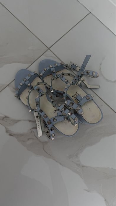 Женские Босоножки Нежно-голубые 37