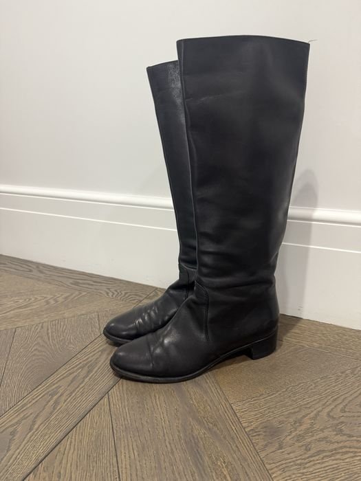 Женские Sergio Rossi Ботинки Чёрные 38.5