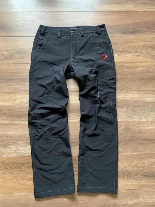 Uomo Mammut Pantaloni Neri 36-38
