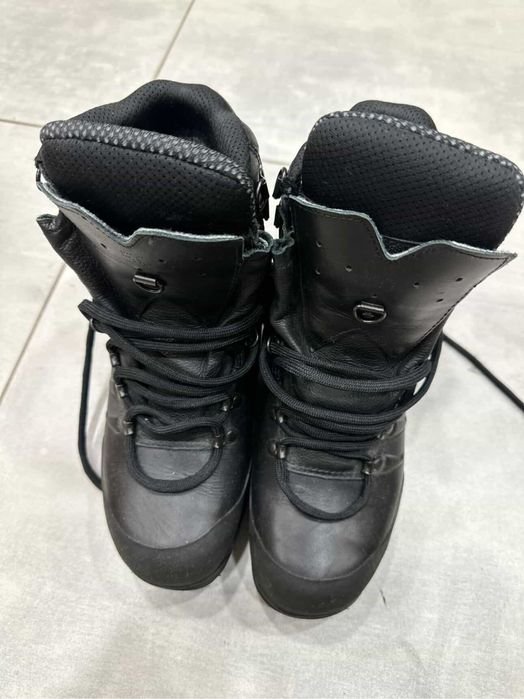Homme Meindl Bottes Noir Cuir 38