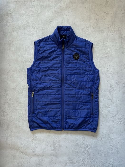 Мужской Napapijri Жилетка Тёмно-синий 36