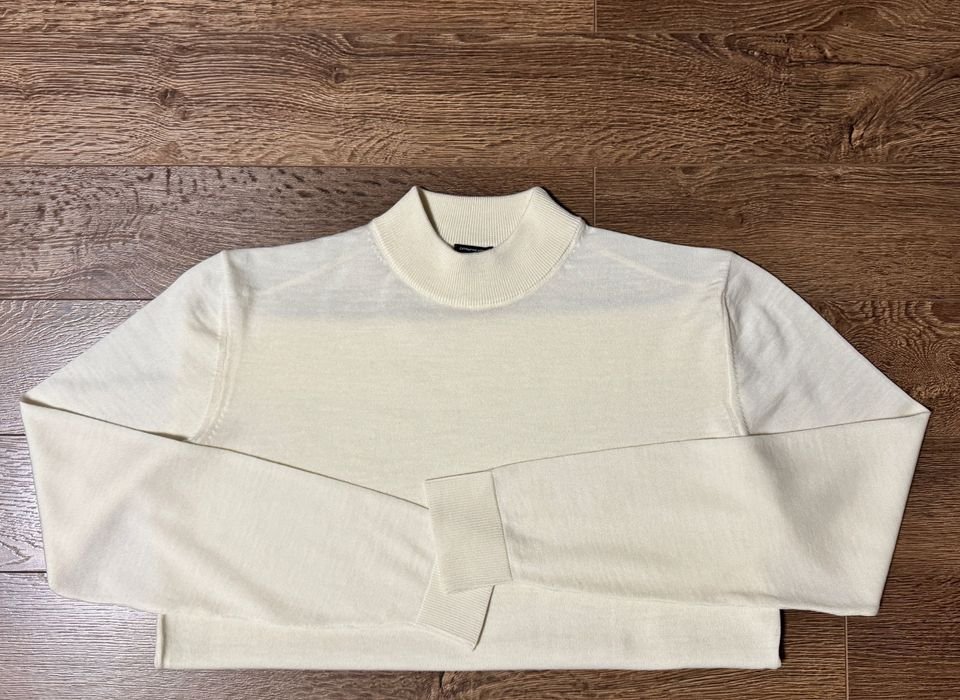 Мужской Ralph Lauren Свитер Белый Шерсть 38