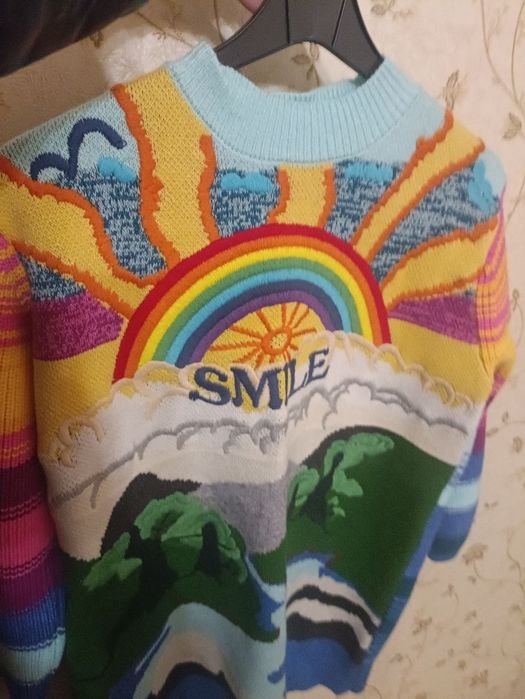 Женский Stella McCartney Светр Многоцветный 40