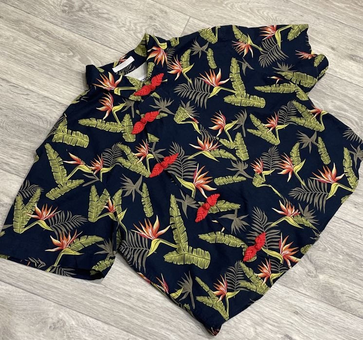 Damen Upcycle Hemd Mehrfarbig Baumwolle