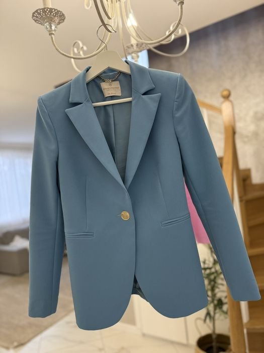 Damen RINASCIMENTO Sakko Marineblau Baumwolle 34