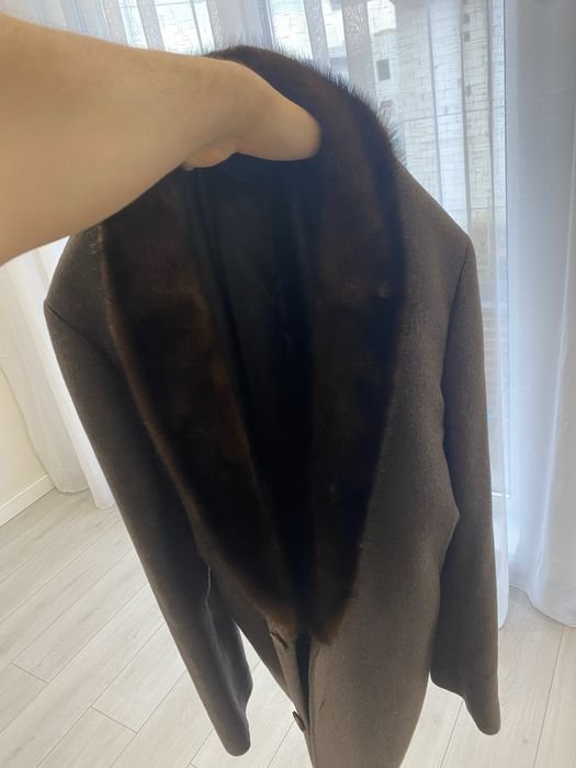 Femme Billionaire Manteau Marron XXL