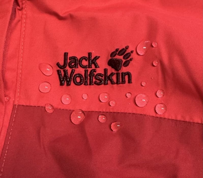 Women Jack Wolfskin Jacket Red