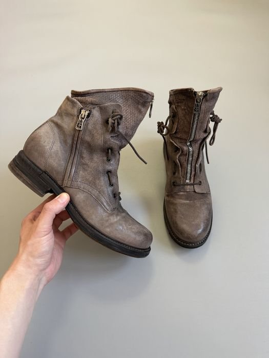 Женские AirStep As98 Ботинки Коричневый Кожа 40