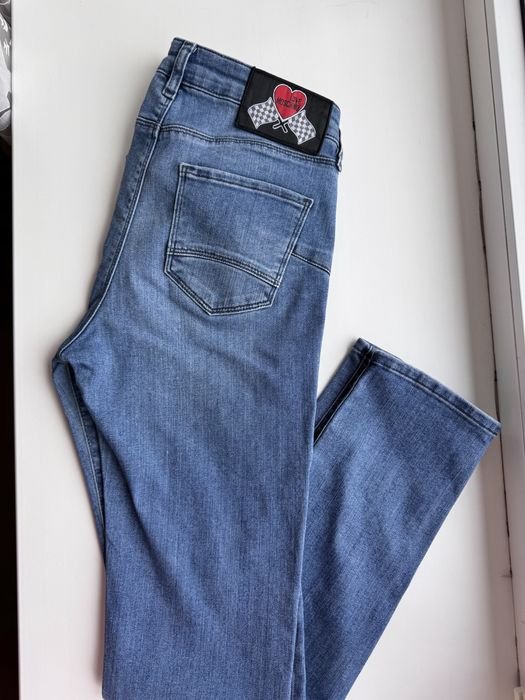 Женские Love Moschino Джинсы Голубые