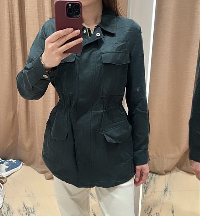 Men Massimo Dutti Jacket Green 36