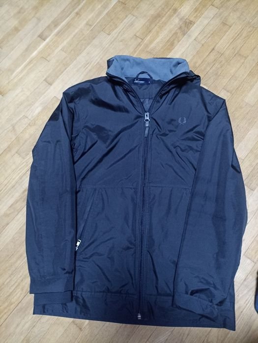 Мужской Fred Perry Куртка Чёрный 38